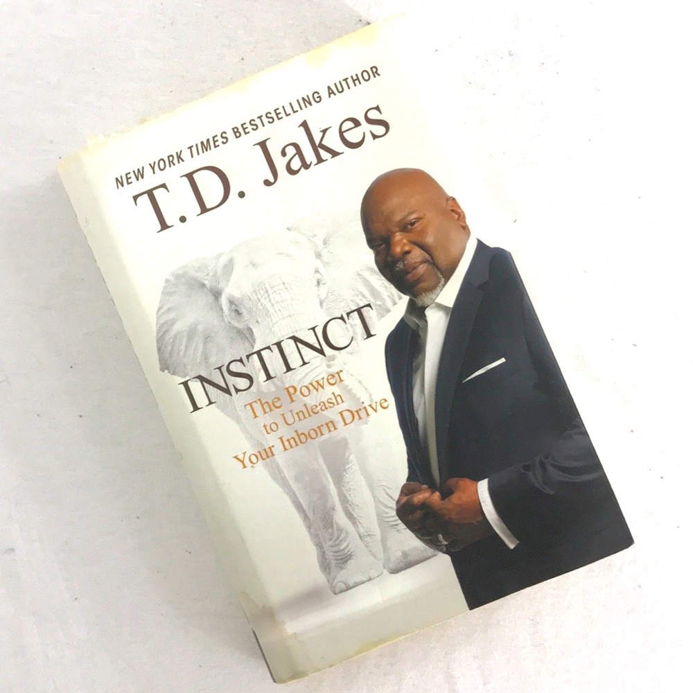 📚BOOK! INSTINCT BY TD JAKES